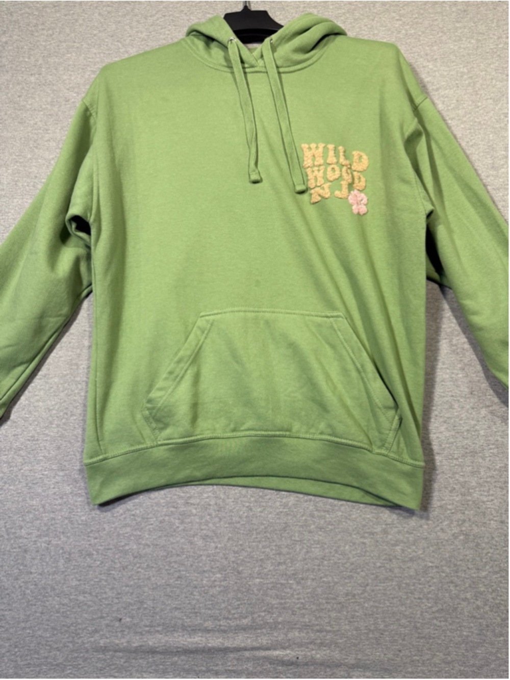 Women's Jon Lauren Apparel Green Wildwood NJ Hoodie L